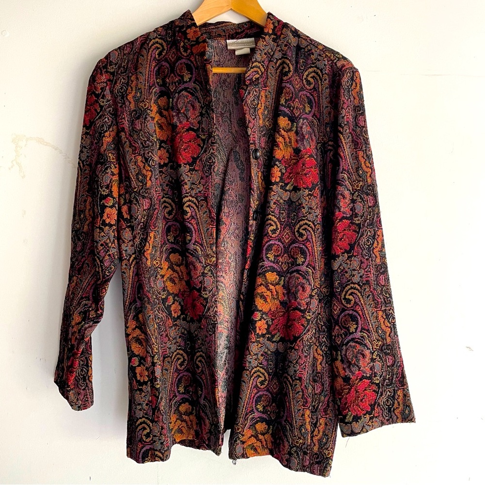 🌟Coldwater creek tapestry coat